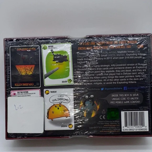 Exploding Kittens Original Edition Card Game - Picture 6 of 9